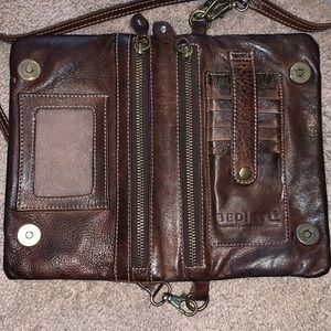 Bed stu bayshore wallet teak lux